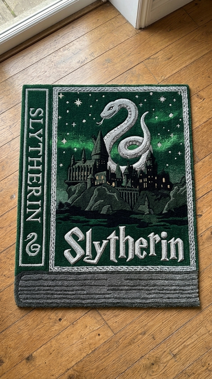 Hogwarts House Book Rug