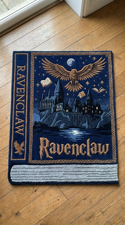 Hogwarts House Book Rug